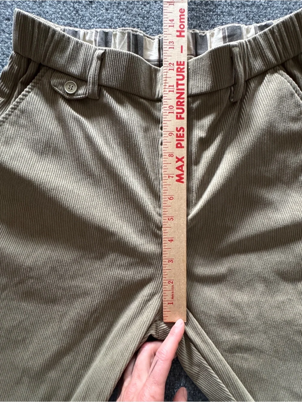 Kidoriman Miyabi Corduroy Pants XL Japanese Streetwear Tapered Elastic Waist NWT